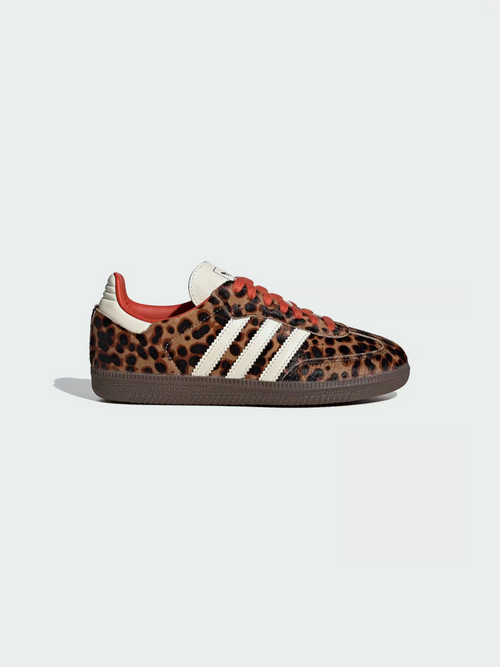 Samba OG Leopard Print Women's Trainers – Leopard Orange 2.5 | Lastorai