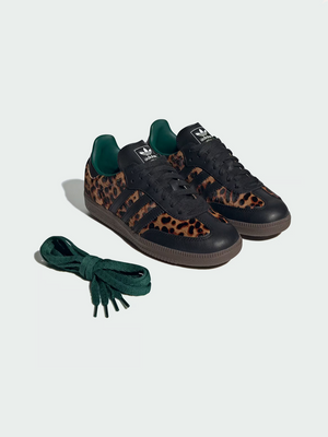 Samba OG Leopard Print Women's Trainers – Leopard Green 3.5 | Lastorai